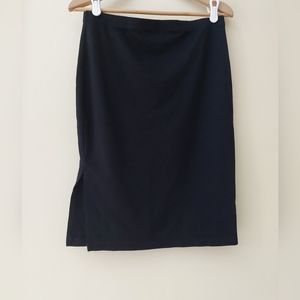 by & by Black Pencil Skirt